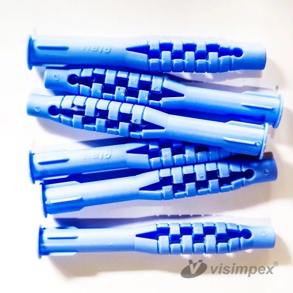 Diblu plastic professional Blau 10x100mm 50buc