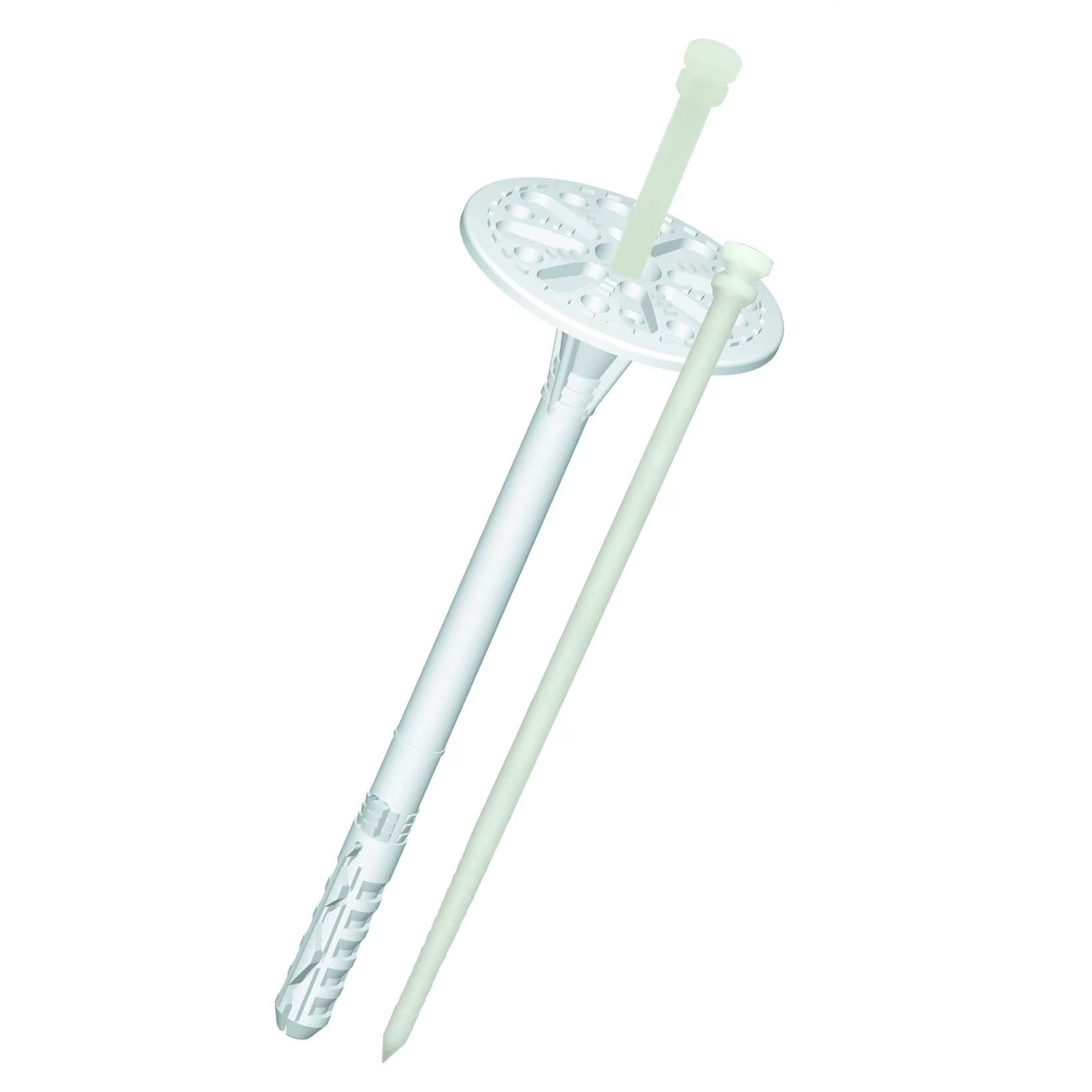 Dibluri cu cui plastic pentru polistiren 10x260mm 100buc/cutie