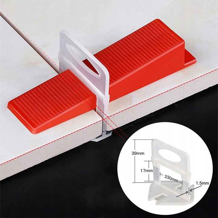 Clipsuri 2mm,pentru nivelare gresie, faianta
